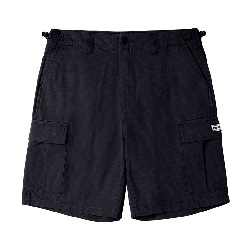 Obey Classic Cargo Shorts – Black