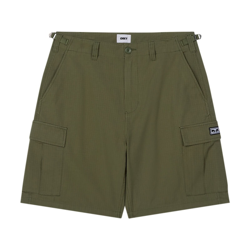 Obey Classic Cargo Shorts – Deep Lichen Green