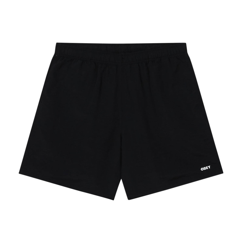 Obey Easy Bold Nylon Shorts – Black