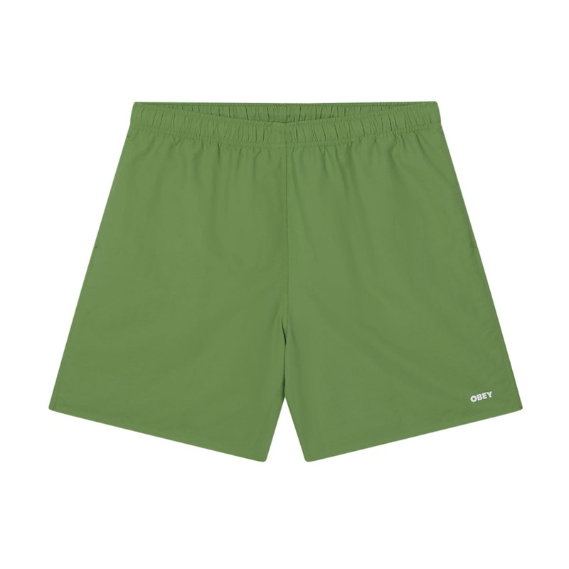 Obey Easy Bold Nylon Shorts – Piquant Green