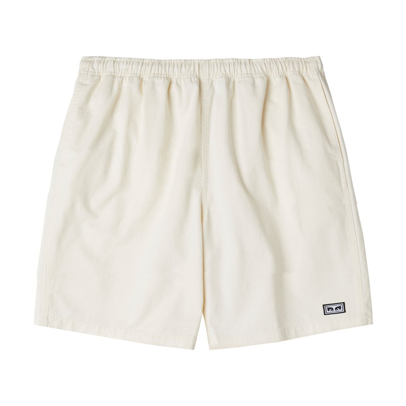 Obey Easy Relaxed Twill Shorts – Unbleached