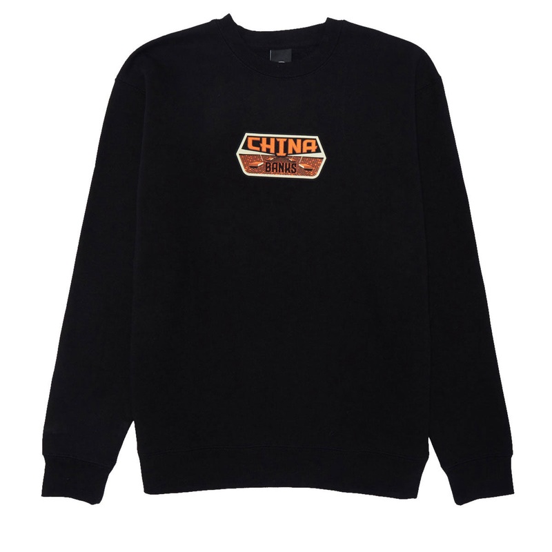 Real China Banks Sweatshirt – Black