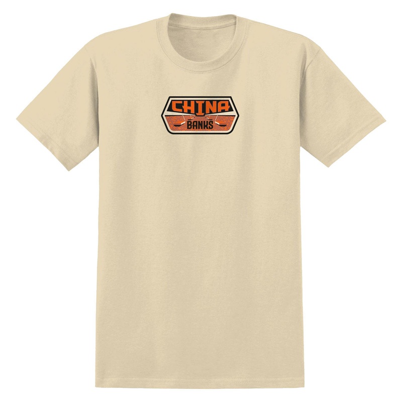 Real China Banks T-Shirt – Cream