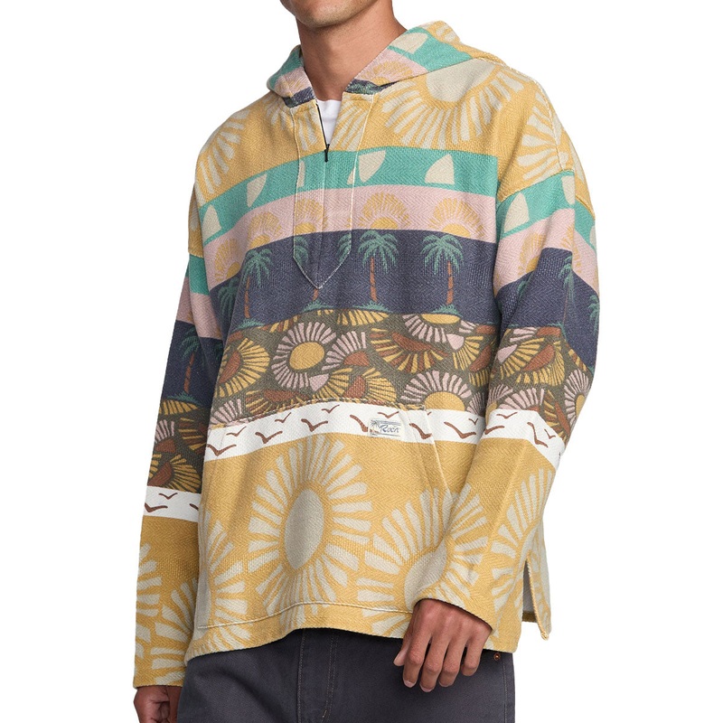 RVCA Exotica Poncho Hoodie – Multi
