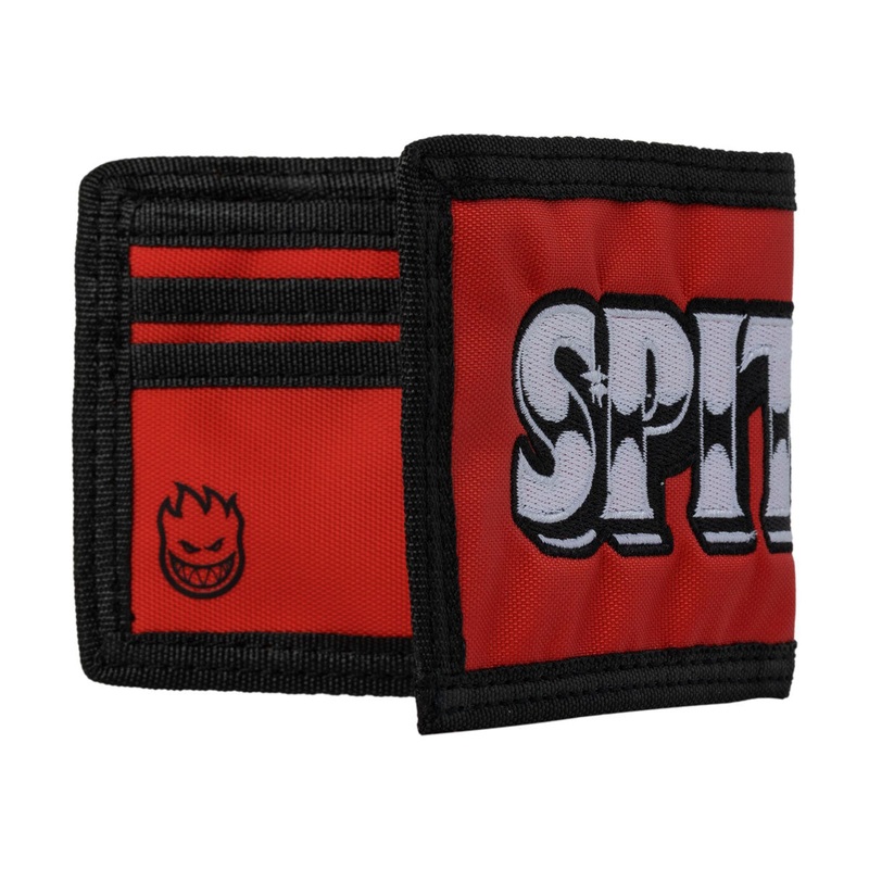 Spitfire Burnout Script Wallet – Red/Black