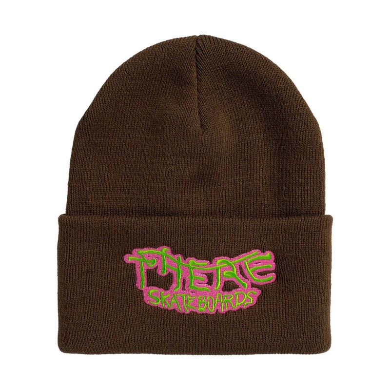 There Crossed Out Beanie – Brown