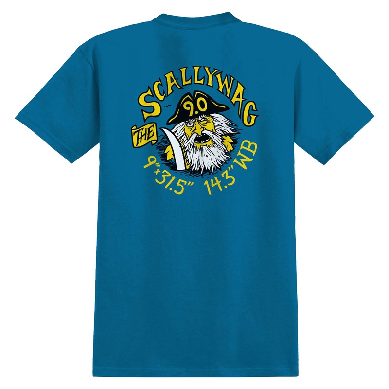 Anti-Hero Scallywag T-Shirt – Sea Blue