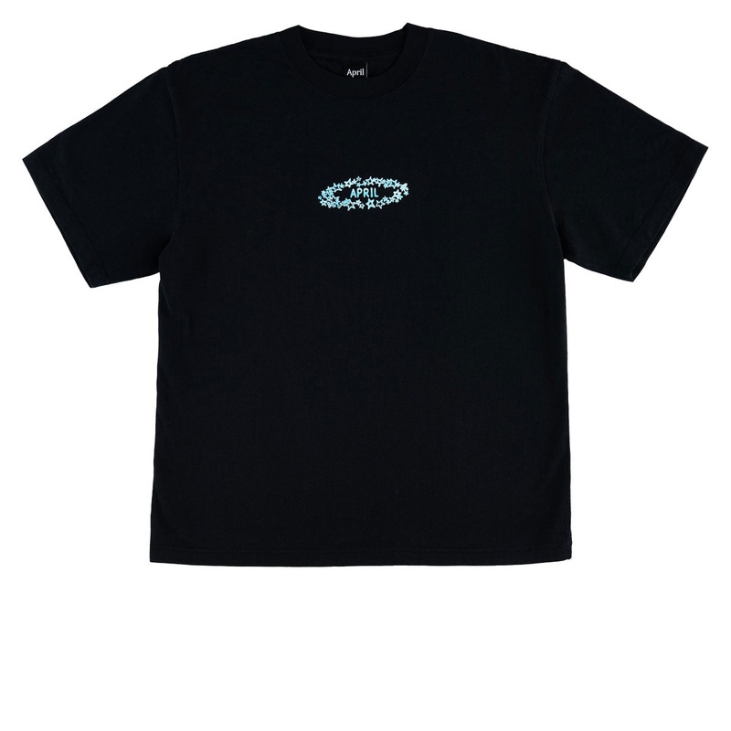 April Stars T-Shirt – Black