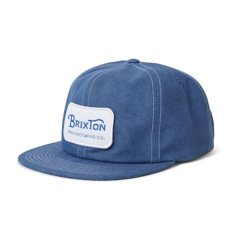 Brixton Grade Hp Snapback Hat – Denim