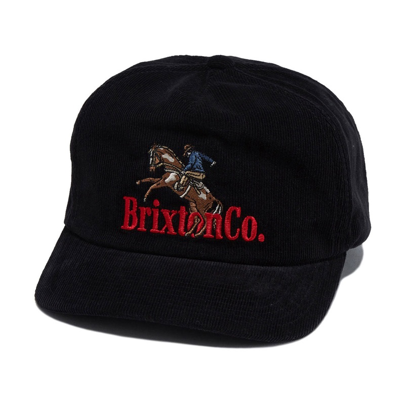 Brixton Inwood Mp Snapback Hat – Black