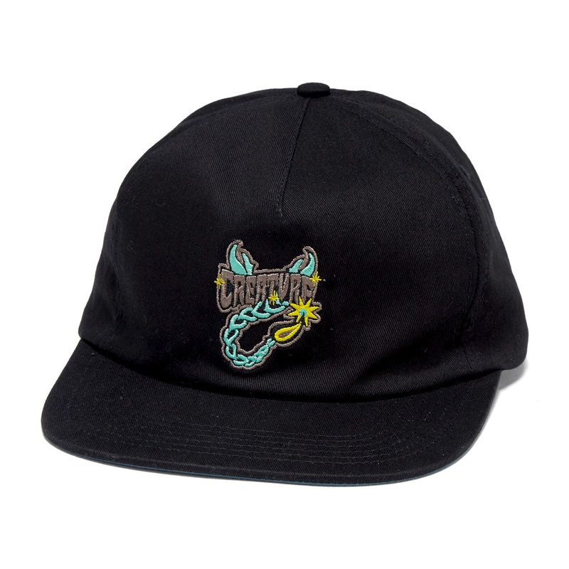 Creature Deadly Sands Strapback Hat – Black