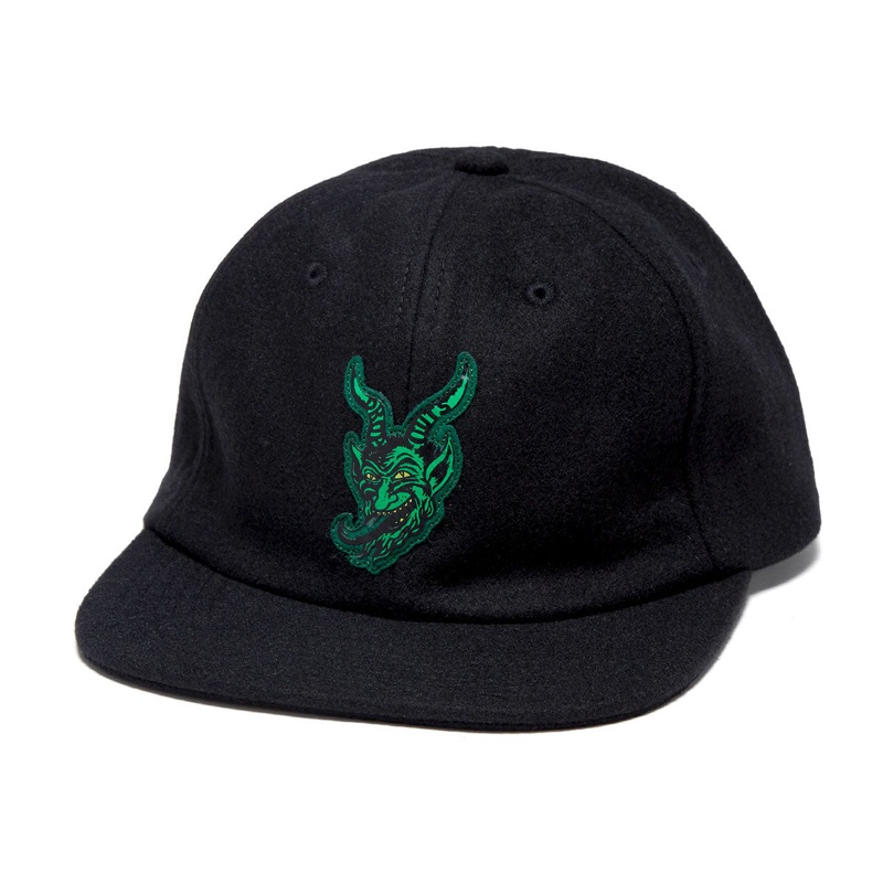 Creature Drop Out Snapback Hat – Black