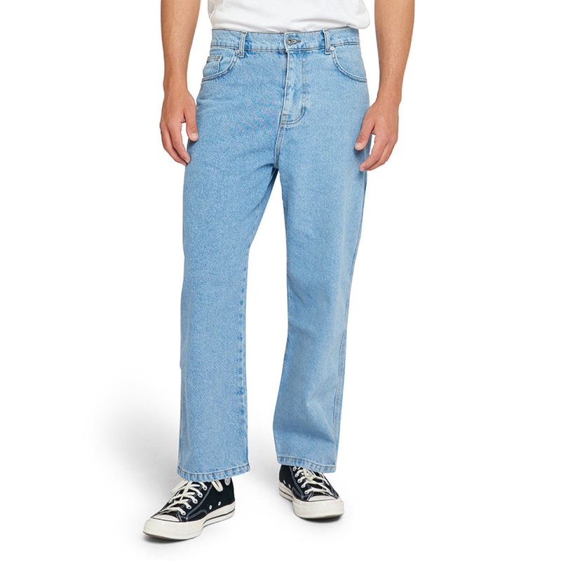 Deus Ex Machina Omaha Relaxed Jeans – Light Stone