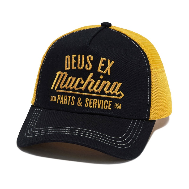 Deus Ex Machina Overbite Trucker Hat – Black