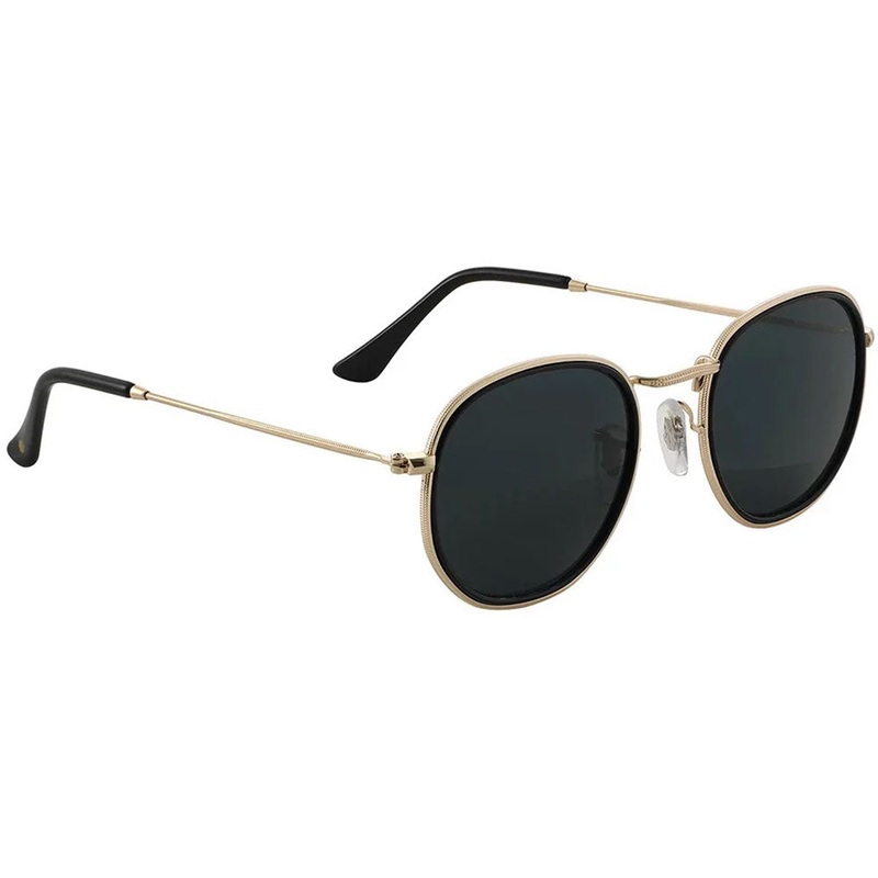Glassy Hudson Polarized Sunglasses – Black/Gold