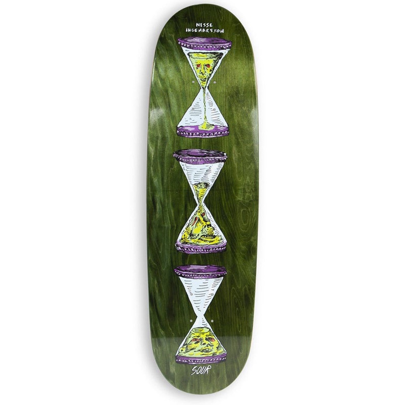 Sour Solution Nisse Melting Skateboard Deck – 8.75