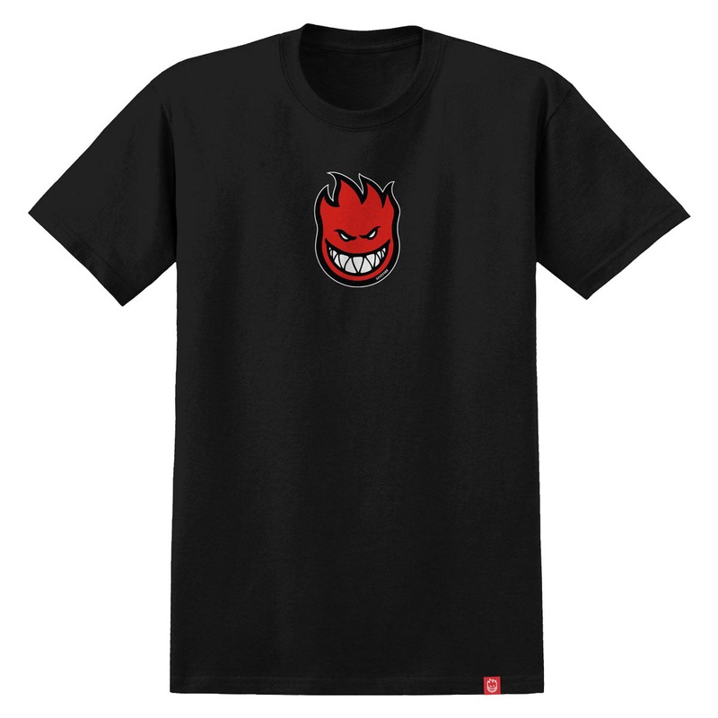 Spitfire Bighead Mid Fill T-Shirt – Black/Red/White