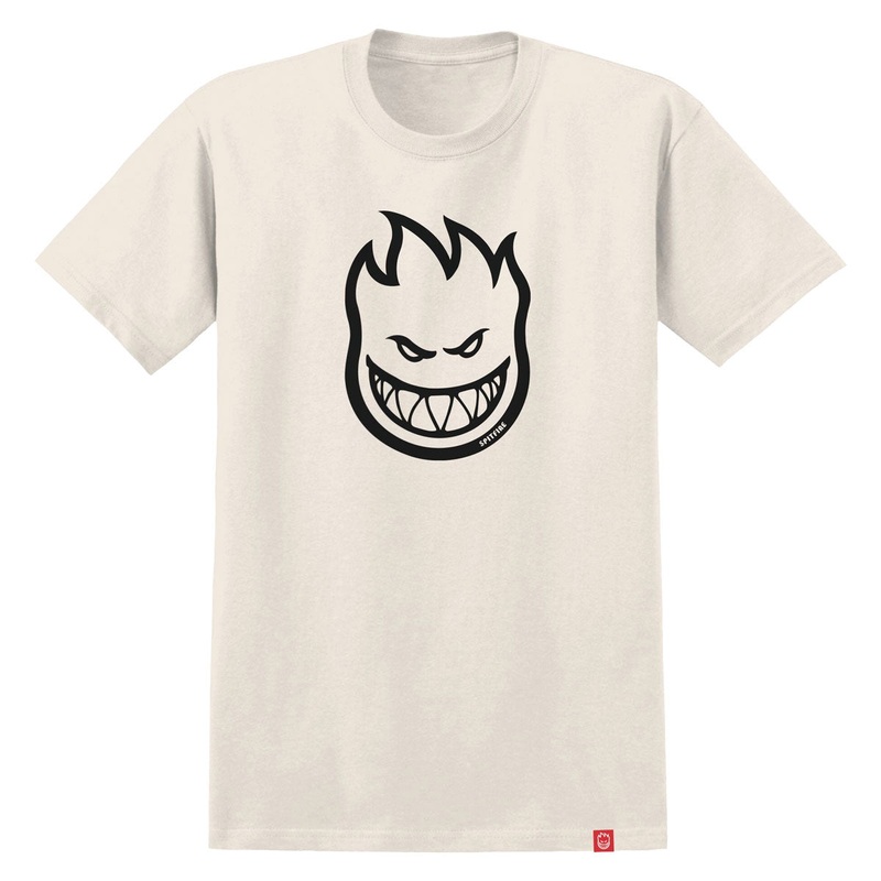 Spitfire Bighead T-Shirt – Cream/Black