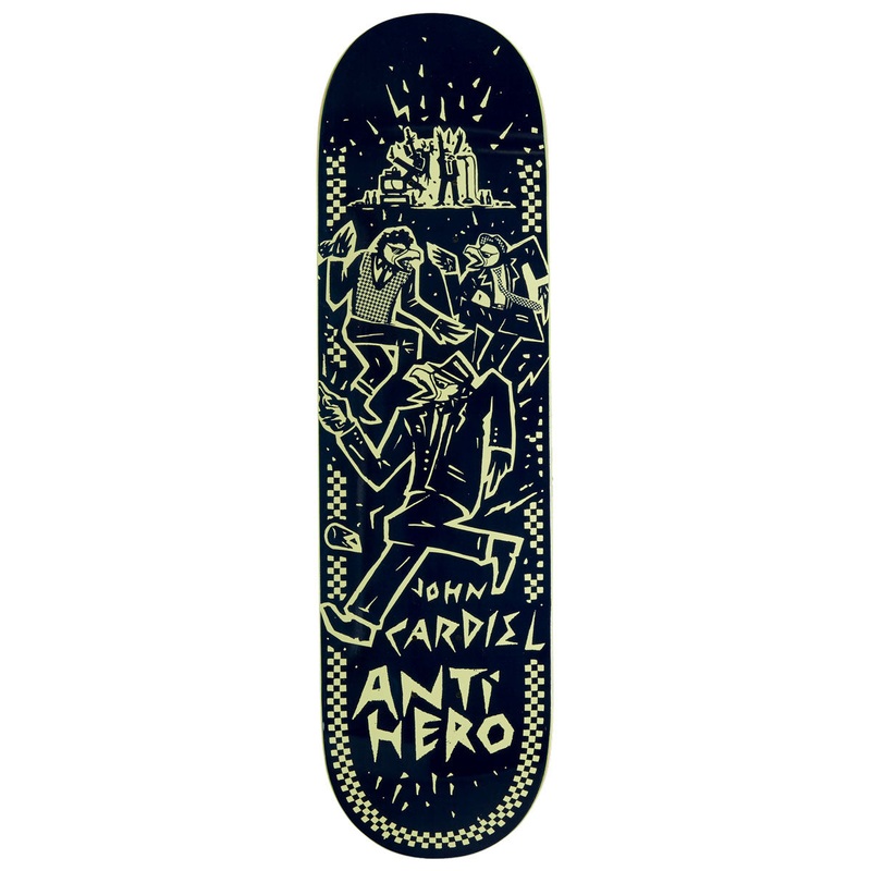 Anti-Hero Cardiel Ruder Bwoys Skateboard Deck – 8.62