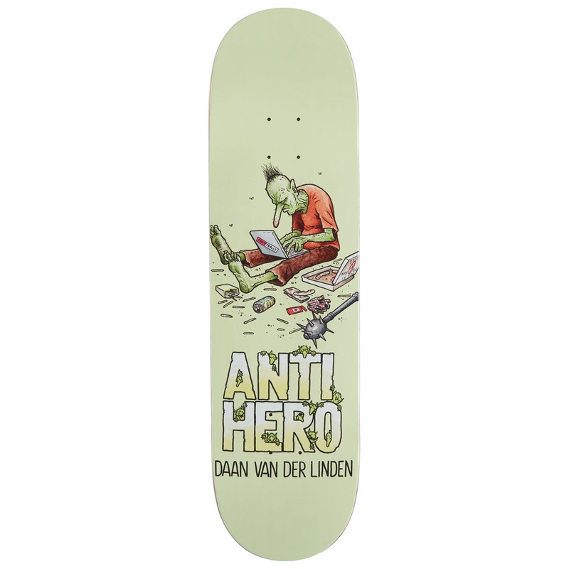 Anti-Hero Daan Trolls Skateboard Deck – 8.50