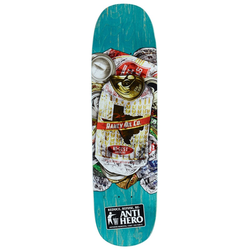 Anti-Hero Raney Refuse Skateboard Deck – 8.63