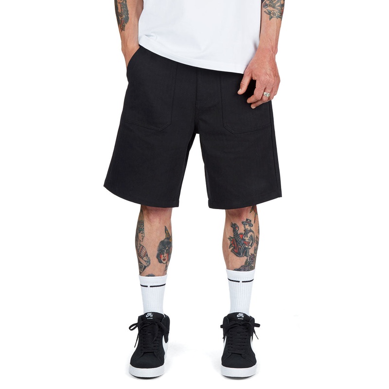 CCS Surplus Herringbone Shorts – Black