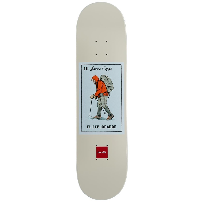 Chocolate Loteria Cards Capps Skateboard Deck – 8.00