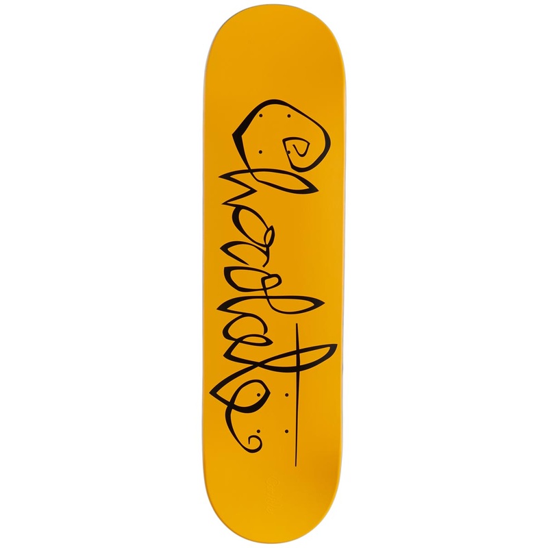 Chocolate OG Script Aikens Skateboard Deck – 8.25
