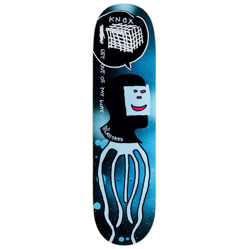 Krooked Knox Squid Way Skateboard Deck – 8.25