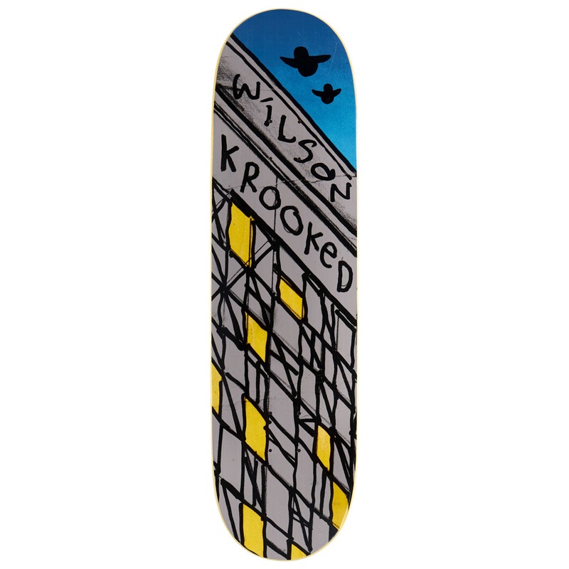 Krooked Wilson Link Skateboard Deck – 8.50