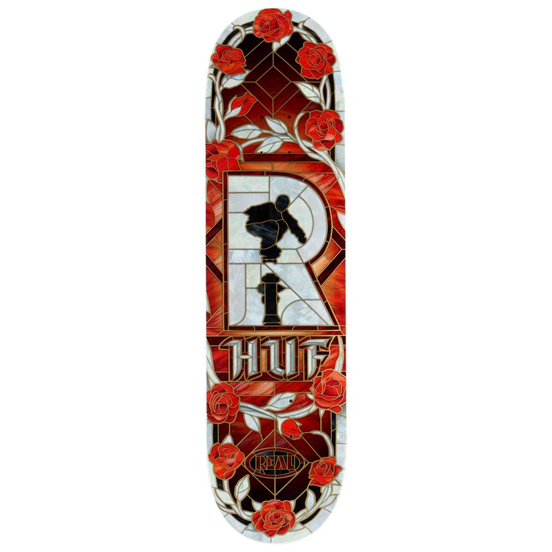 Real Hufnagel Cathedral Skateboard Deck – 8.38