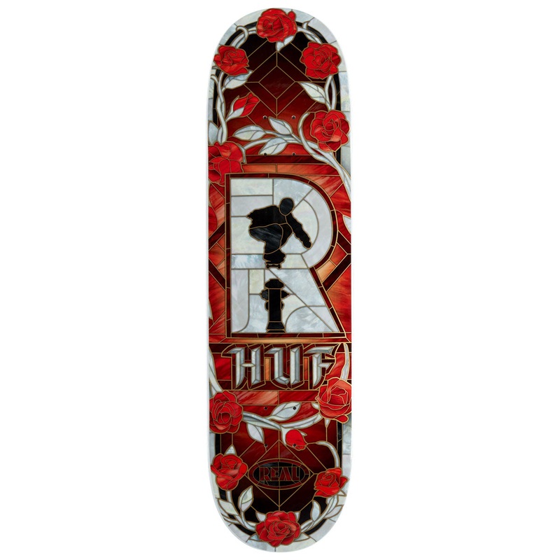 Real Hufnagel Cathedral Skateboard Deck – 8.50