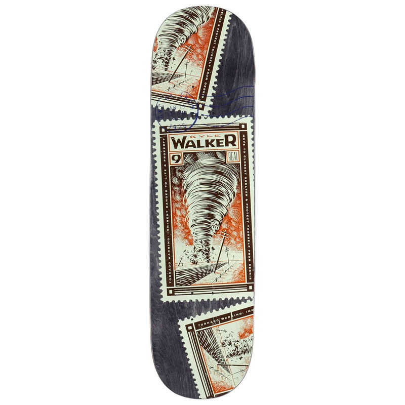 Real Kyle Air Mail Full Se Skateboard Deck – 8.50