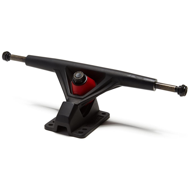Seismic Aeon 30 Degree Longboard Trucks – Black/Black – 180mm