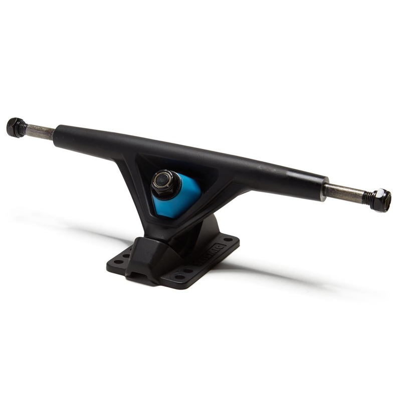 Seismic Aeon 45 Degree Longboard Trucks – Black/Black – 180mm