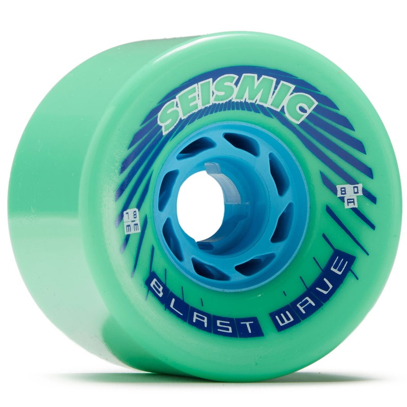 Seismic Blast Wave 80a Longboard Wheels – Mint – 78mm