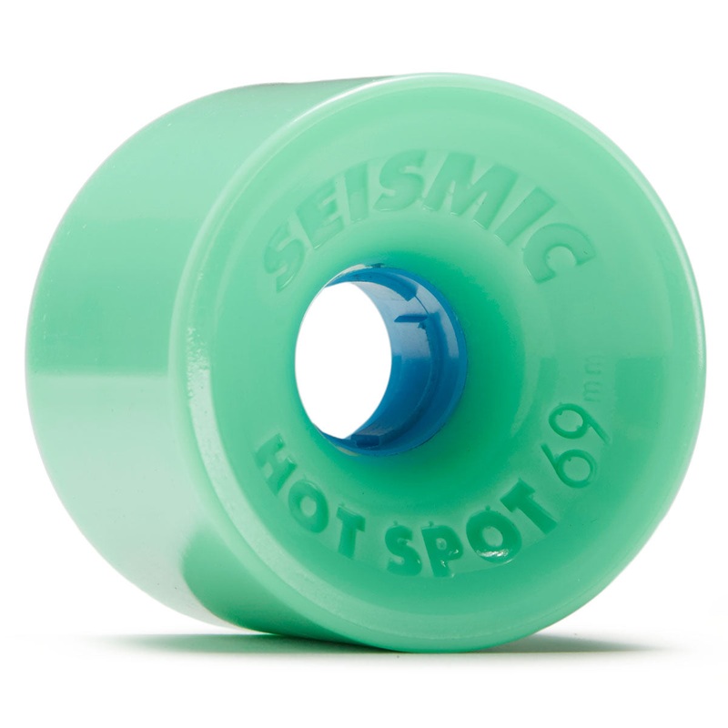 Seismic Hot Spot 80a Longboard Wheels – Mint – 69mm