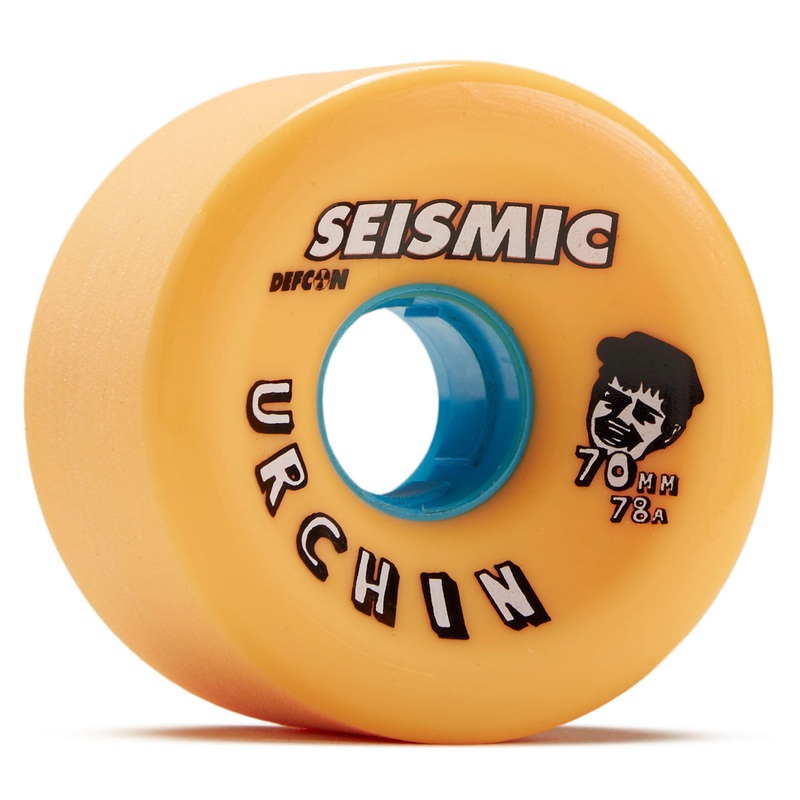 Seismic Urchin 78.5a Longboard Wheels – Mango – 70mm
