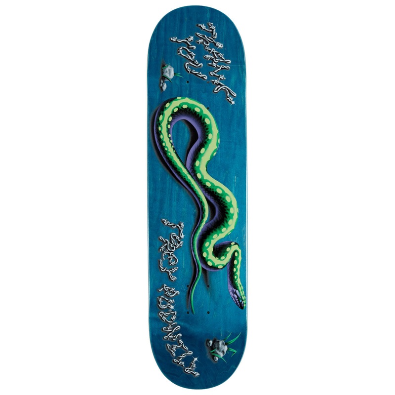 Thank You Torey Pudwill Serpent Series Skateboard Deck – Assorted Stains – 8.00