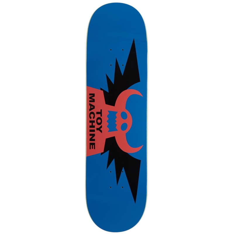 Toy Machine Winged Skateboard Deck – Blue – 8.50
