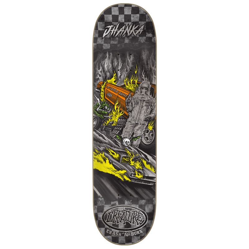 Creature Jhanka Crash And Burn VX Skateboard Deck – 8.375