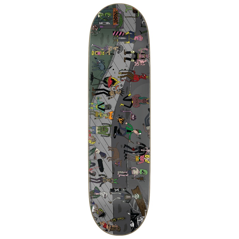 Creature Raffin Shred Party Deux Pro Skateboard Deck – 8.53