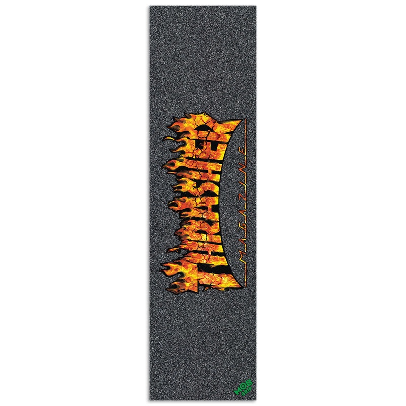 Mob x Thrasher Real Flame Large Grip tape – Black