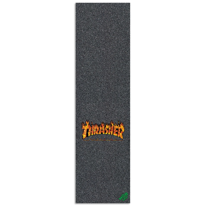 Mob x Thrasher Real Flame Small Grip tape – Black