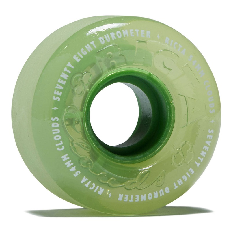 Ricta Mojito Clouds 78a Skateboard Wheels – Yellow – 54mm