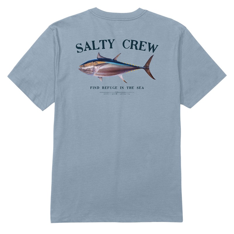Salty Crew Big Blue T-Shirt – Blue Fog