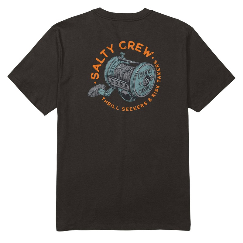 Salty Crew Reel Good T-Shirt – Black