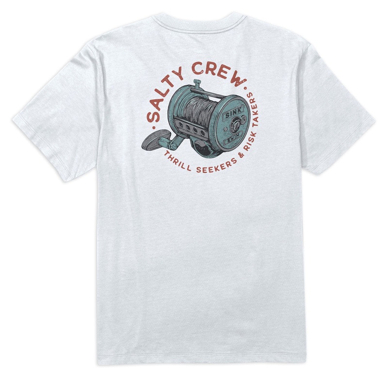 Salty Crew Reel Good T-Shirt – White