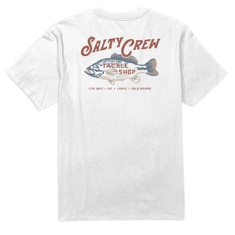 Salty Crew Tackle Shop T-Shirt – White