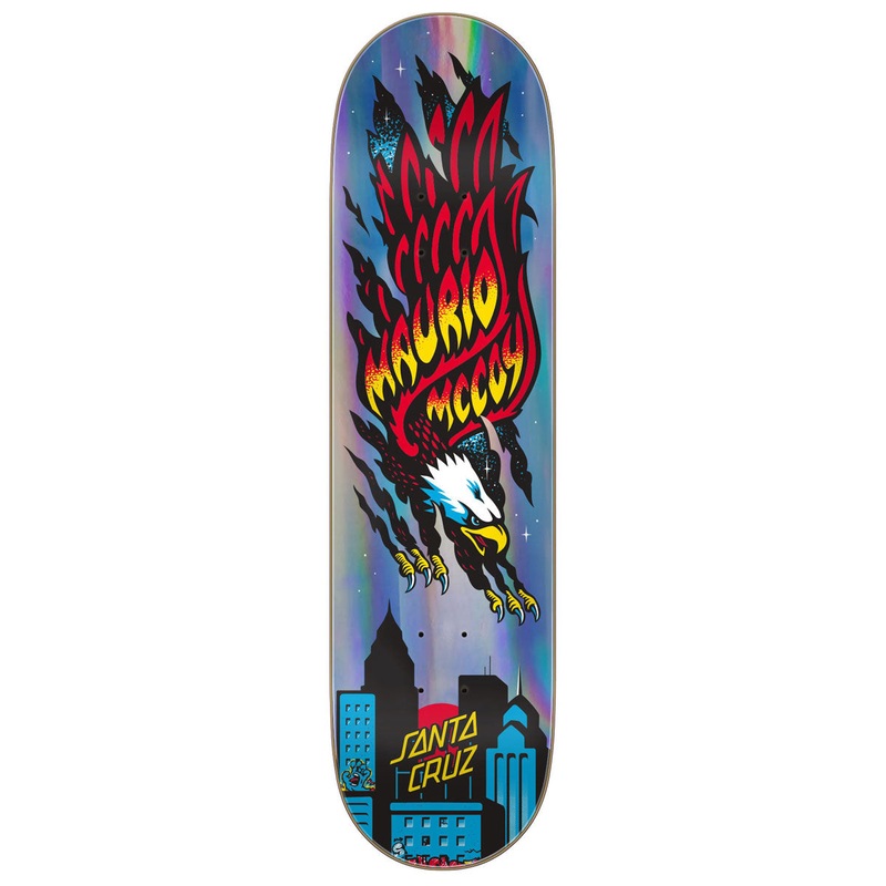 Santa Cruz McCoy Ripping Eagle VX Twin Deck Skateboard Deck – 8.25